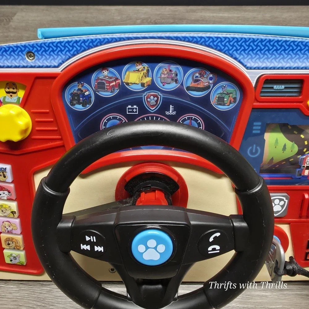 Melissa & Doug - PAW Patrol Rescue Mission Interactive Dashboard - Tested Works!